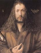 Albrecht Durer Self-protrait in a Fur-Collared Robe oil painting reproduction